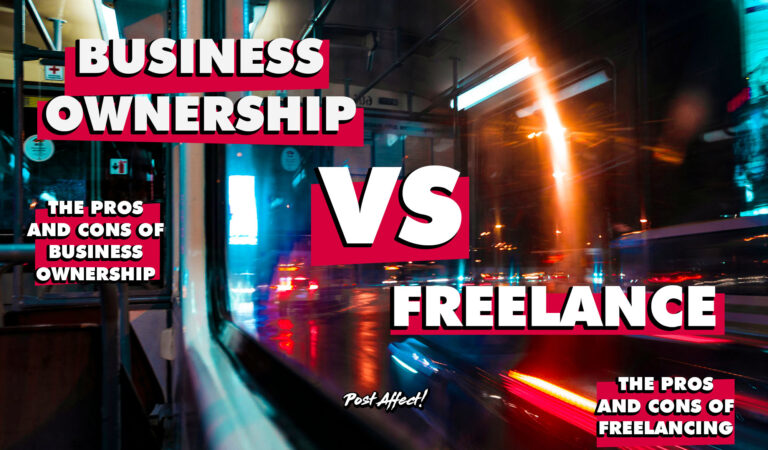 Become a Freelancer or Business Owner?